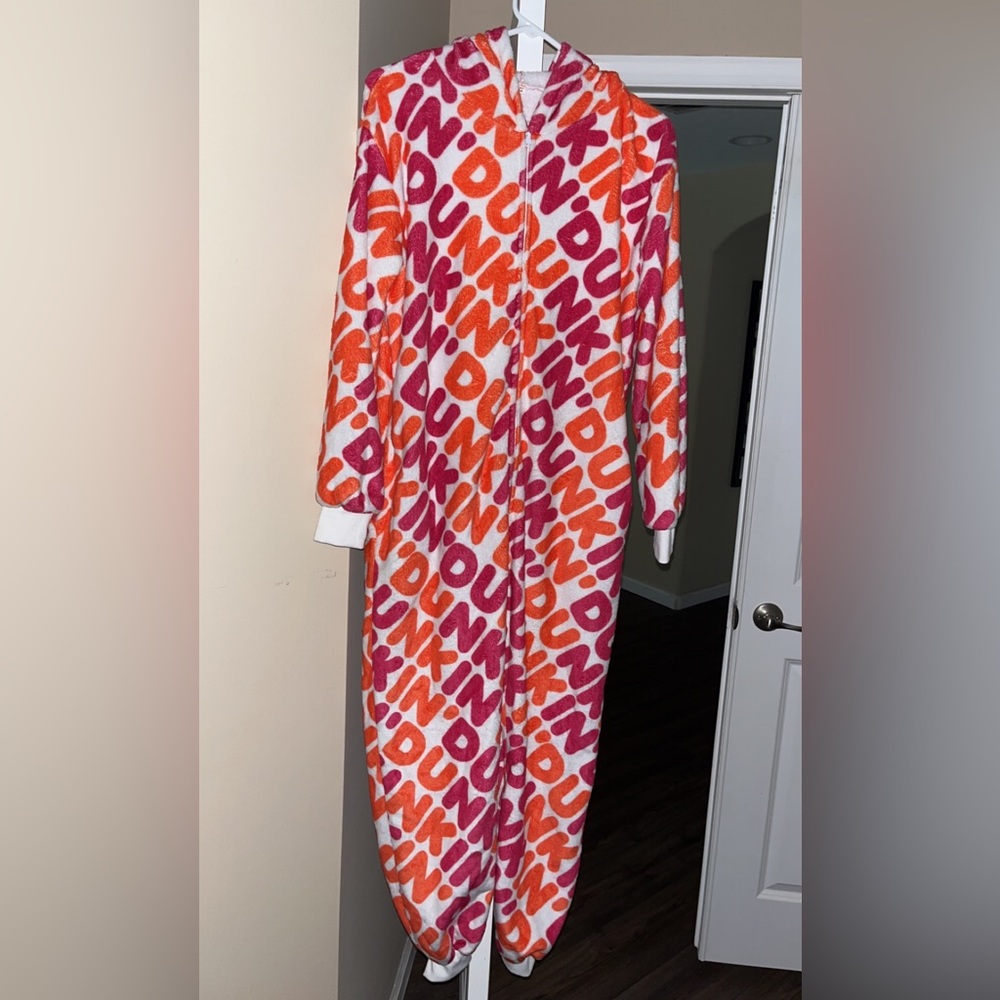 Dunkin Donuts Onesie Adult Small
